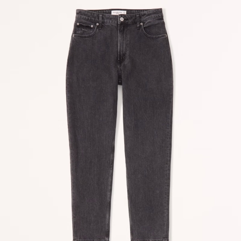 Abercrombie & Fitch Curve Love High Rise Mom Jean